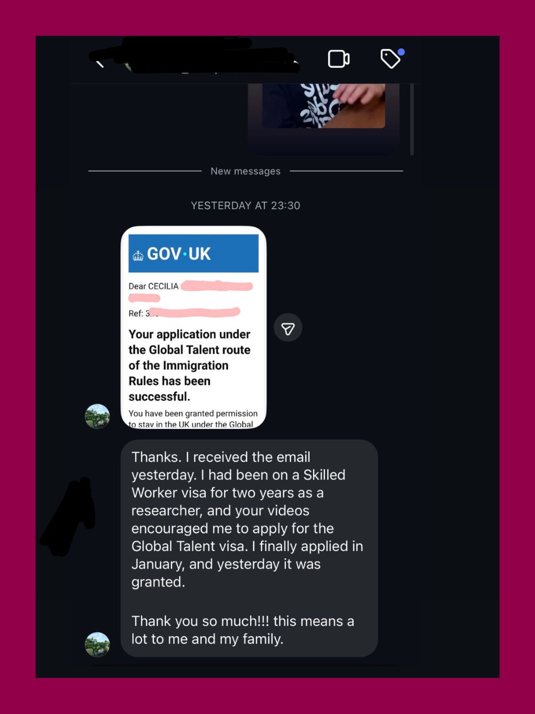 Endorsement success story 4