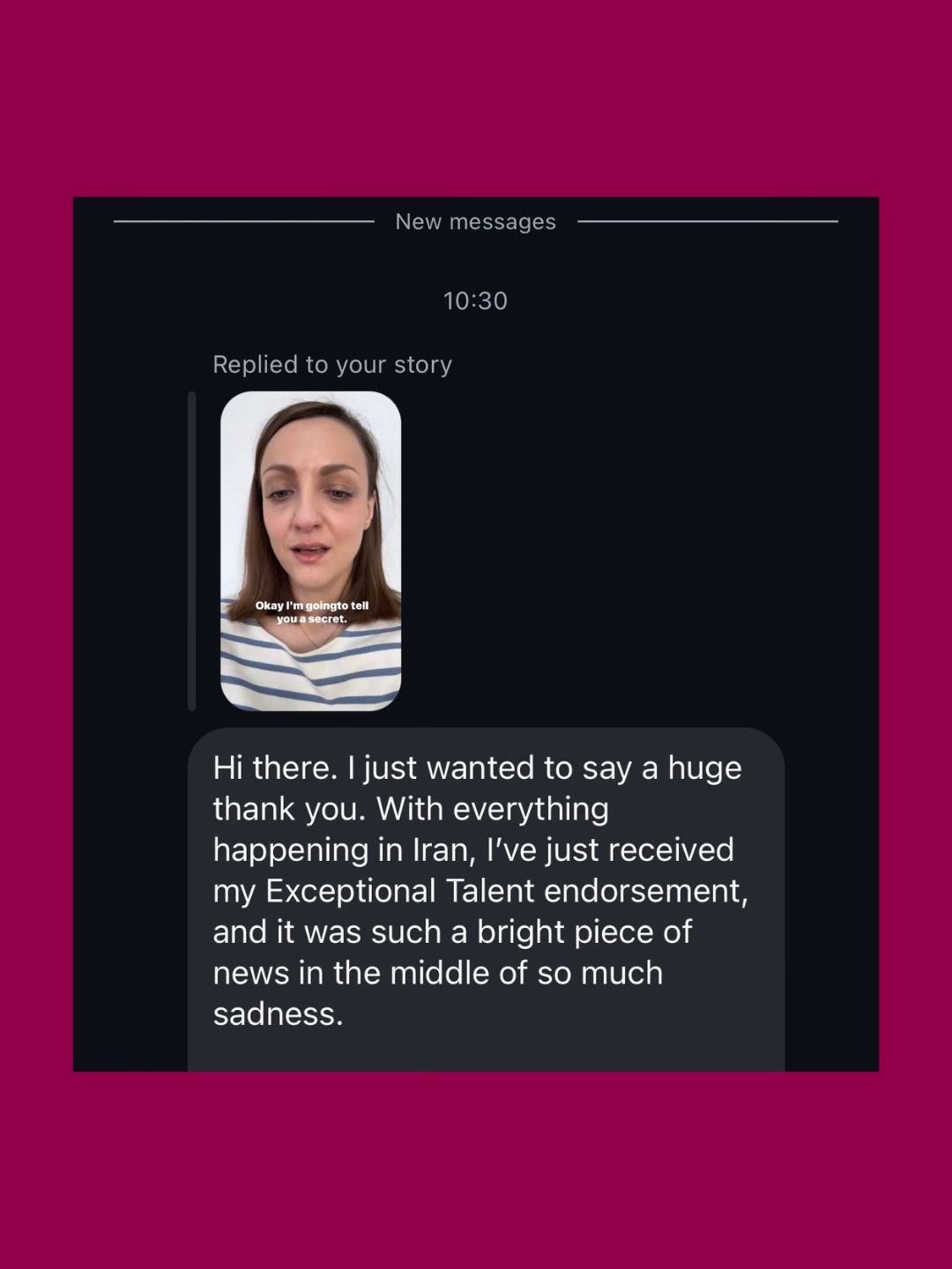Endorsement success story 6